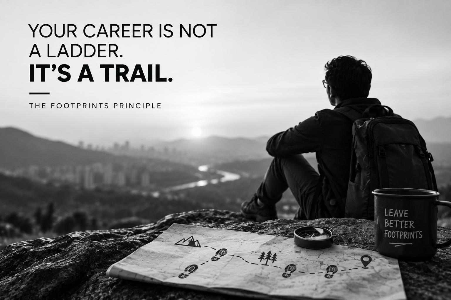 YOUR CAREER IS NOT A LADDER, IT'S A TRAIL.